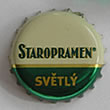 Korunkový uzávěr - Staropramen